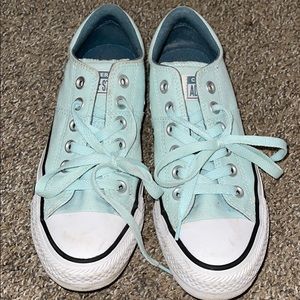 Blue converse size 7